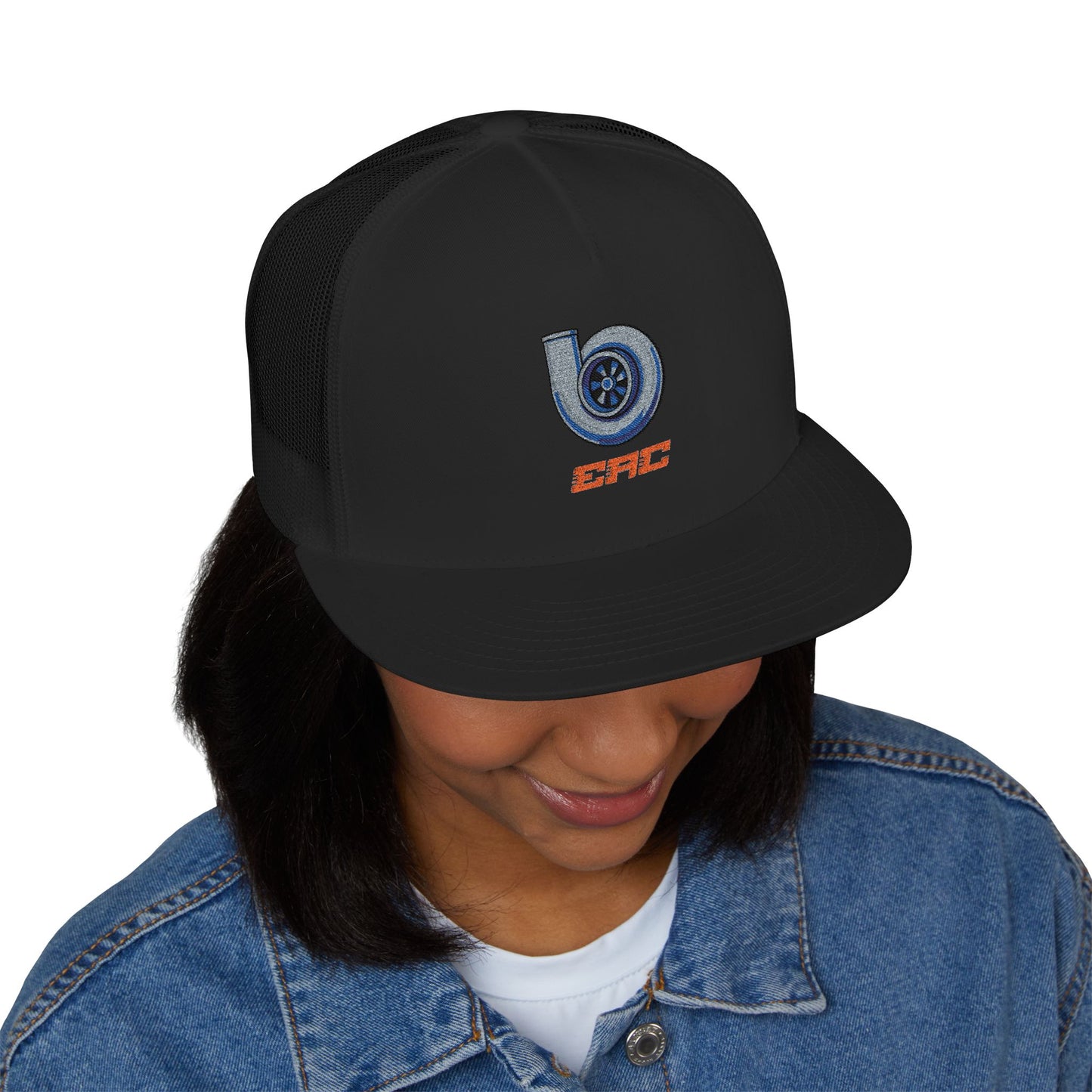 5 Panel Trucker Cap (Embroidery)